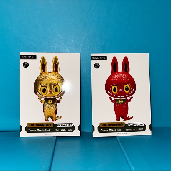 How2Work The Monsters Series 1 Collectible Trading Cards - 1st Edition - 2 cards - Picture 1 of 4